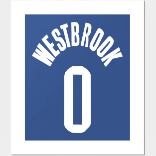 Russell Westbrook Jersey Posters and Art